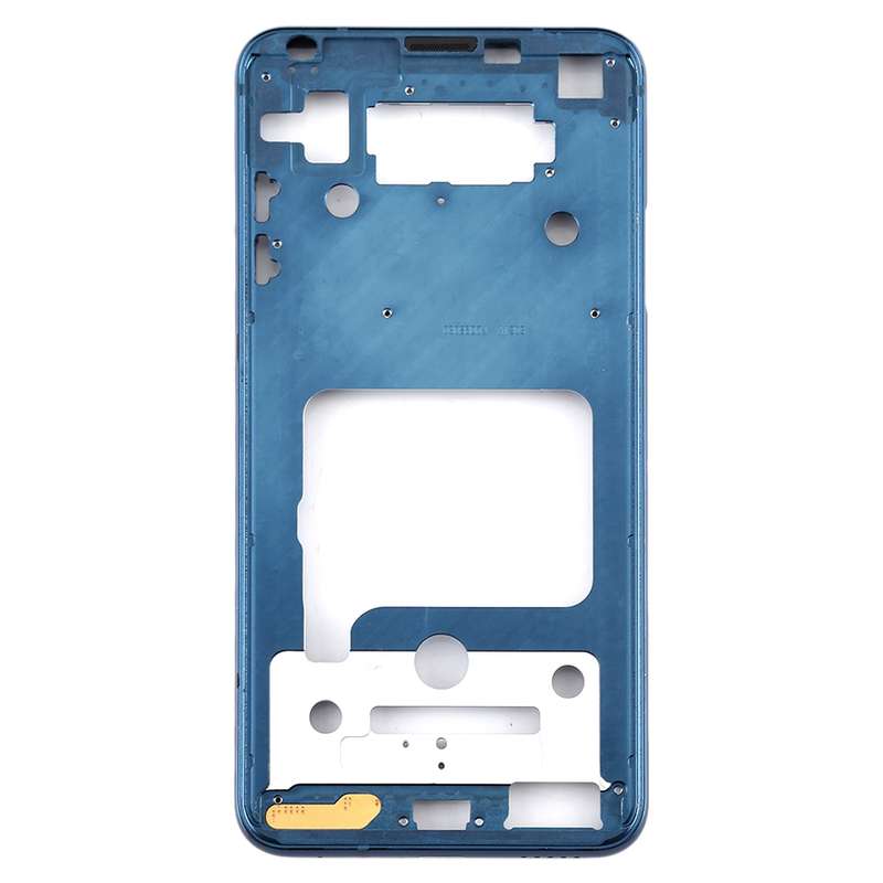Front Housing LCD Frame Bezel Plate for LG V35 ThinQ (Black)