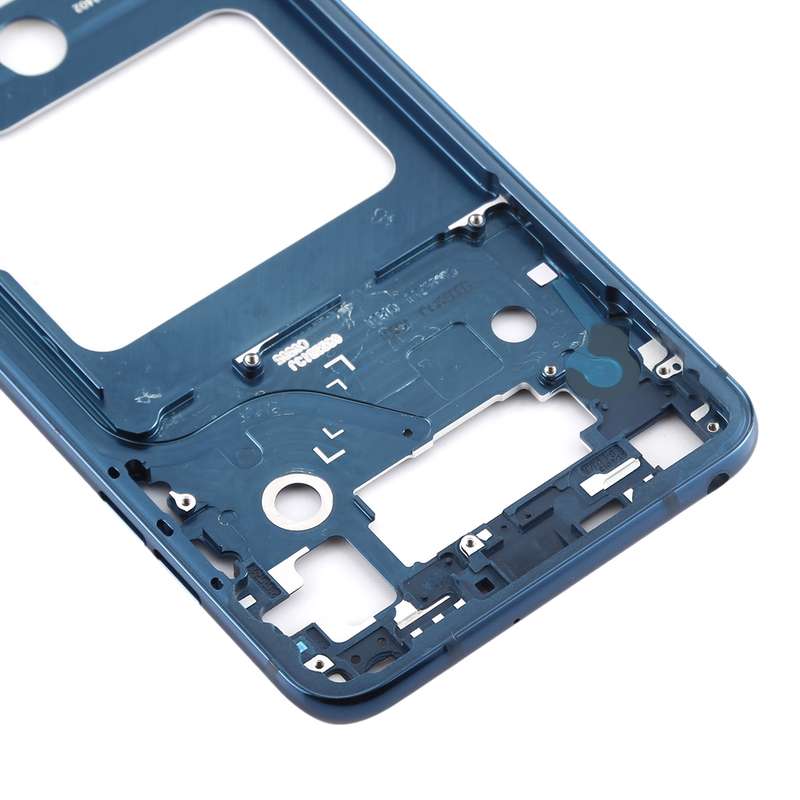 Front Housing LCD Frame Bezel Plate for LG V35 ThinQ (Black)