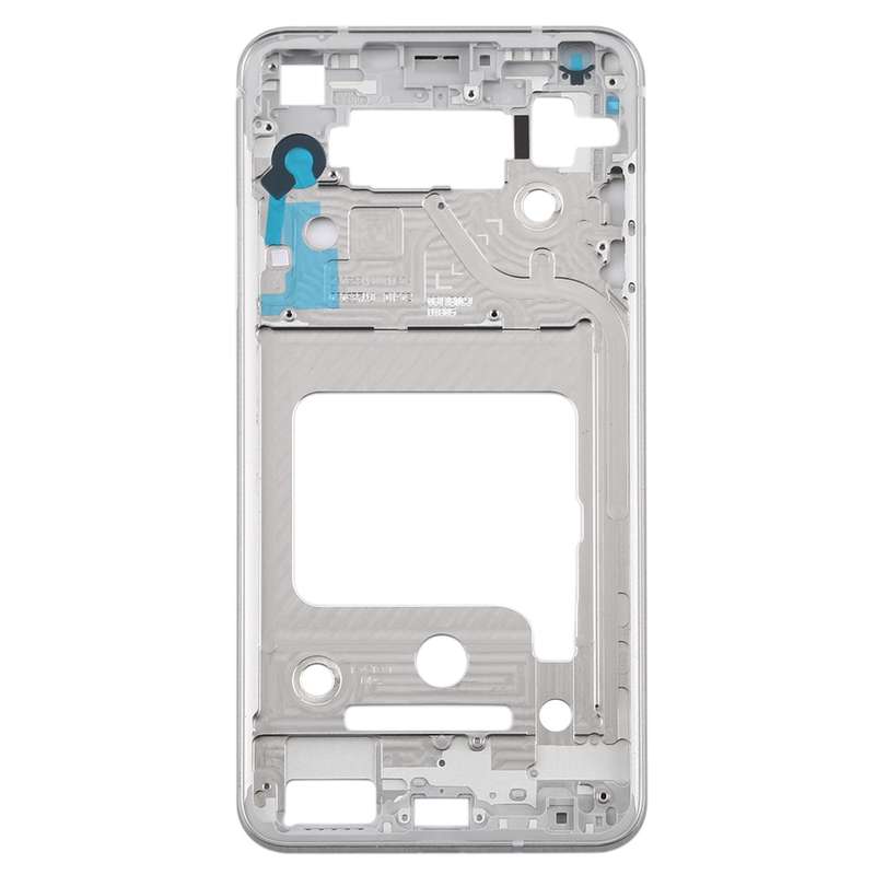 Front Housing LCD Frame Bezel Plate for LG V35 ThinQ (Black)