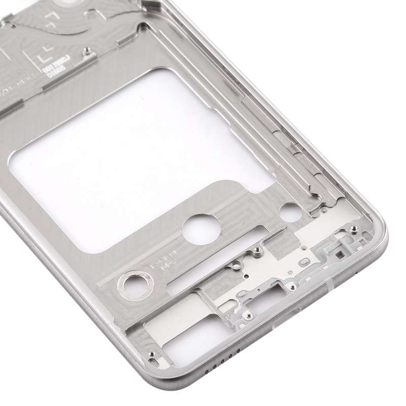 Front Housing LCD Frame Bezel Plate for LG V35 ThinQ (Black)