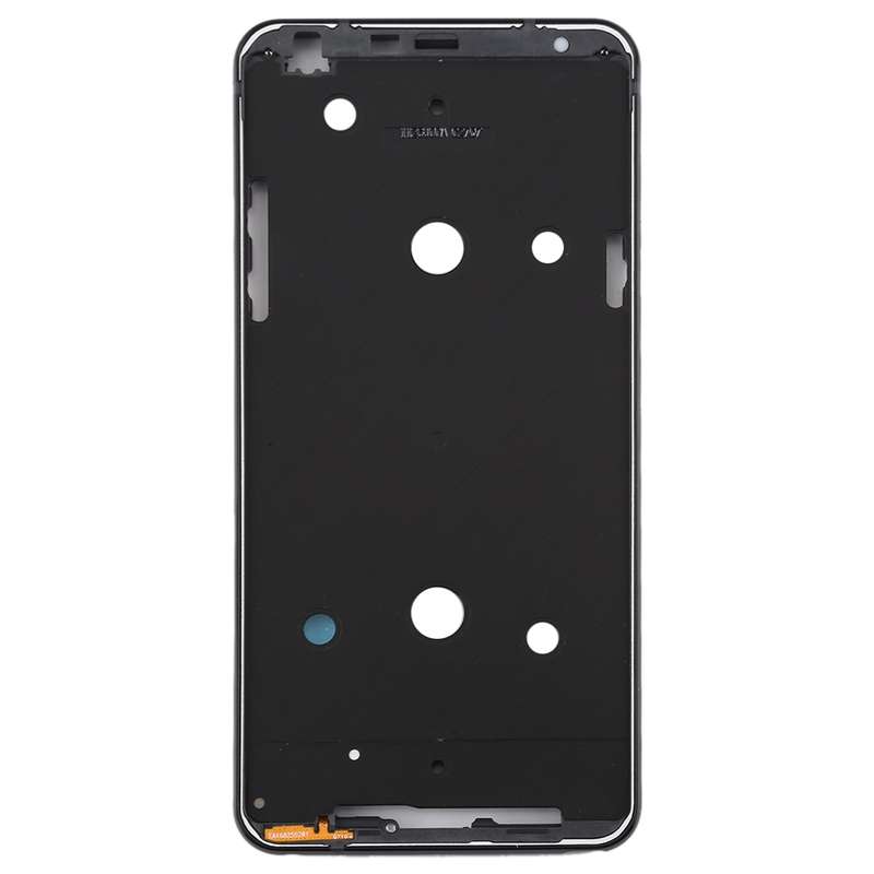 Front Housing LCD Frame Bezel Plate for LG Q Stylo 4 Q710 Q710MS Q710CS (Black)