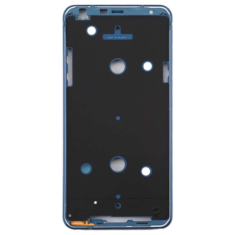 Front Housing LCD Frame Bezel Plate for LG Q Stylo 4 Q710 Q710MS Q710CS (Black)