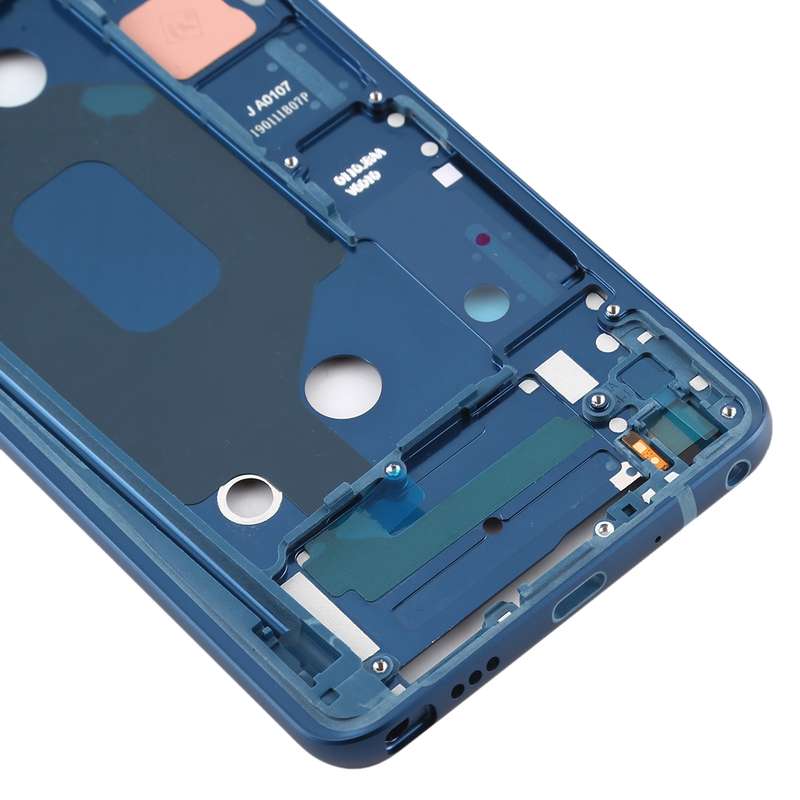 Front Housing LCD Frame Bezel Plate for LG Q Stylo 4 Q710 Q710MS Q710CS (Black)