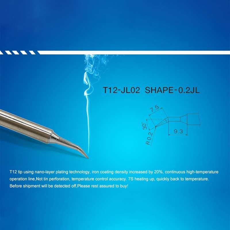 QUICKO T12-J02 Lead-free Soldering Iron Tip