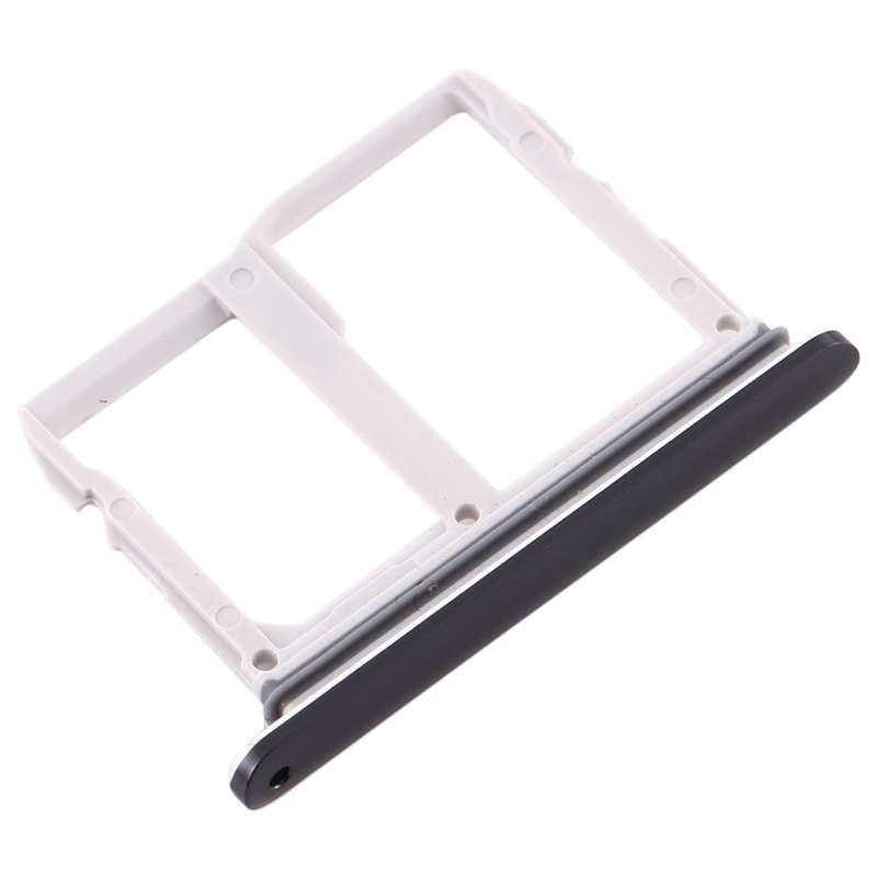 SIM Card Tray + Micro SD Card Tray for LG V50 ThinQ 5G(Black)