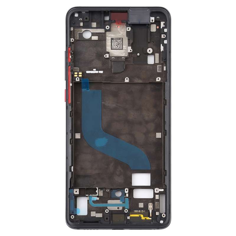 Front Housing LCD Frame Bezel Plate for Xiaomi Redmi K20 / Redmi K20 Pro / Mi 9T / Mi 9T Pro (Black)