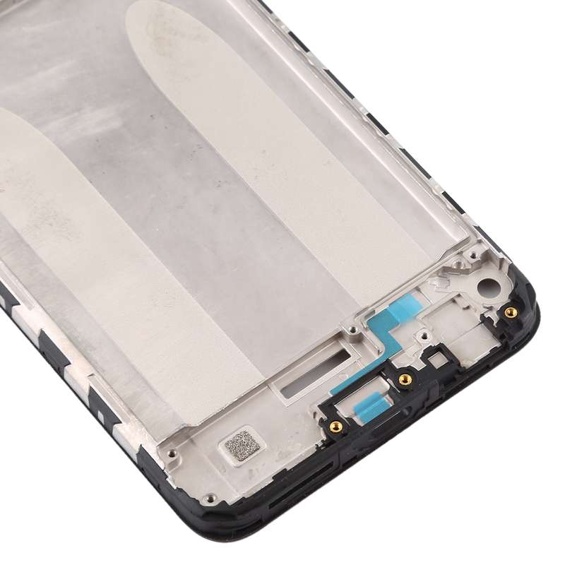 Front Housing LCD Frame Bezel Plate for Xiaomi Redmi 8A / Redmi 8 / Redmi 8A Dual / Redmi 8A Pro(Bla