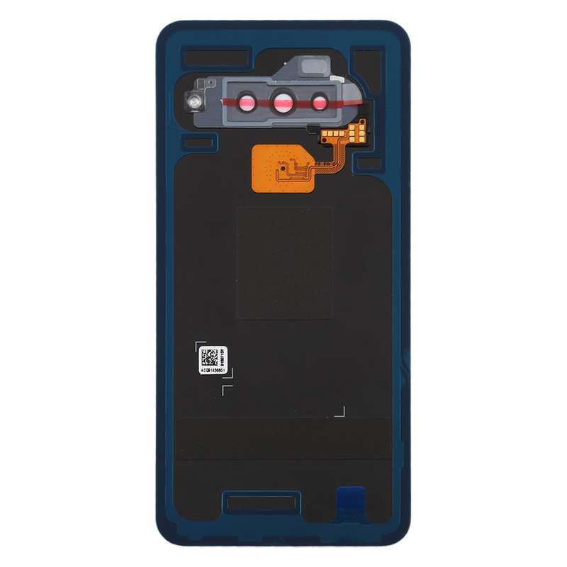 Battery Back Cover with Camera Lens & Fingerprint Sensor for LG G8s ThinQ(Silver)