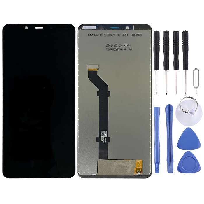 TFT LCD Screen for Nokia 3.1 Plus with Digitizer Full Assembly (Black)