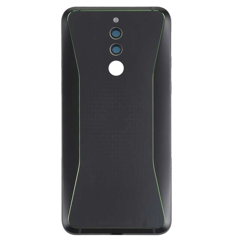 Original Middle Frame Bezel Plate + Battery Back Cover for Xiaomi Black Shark Helo(Black)