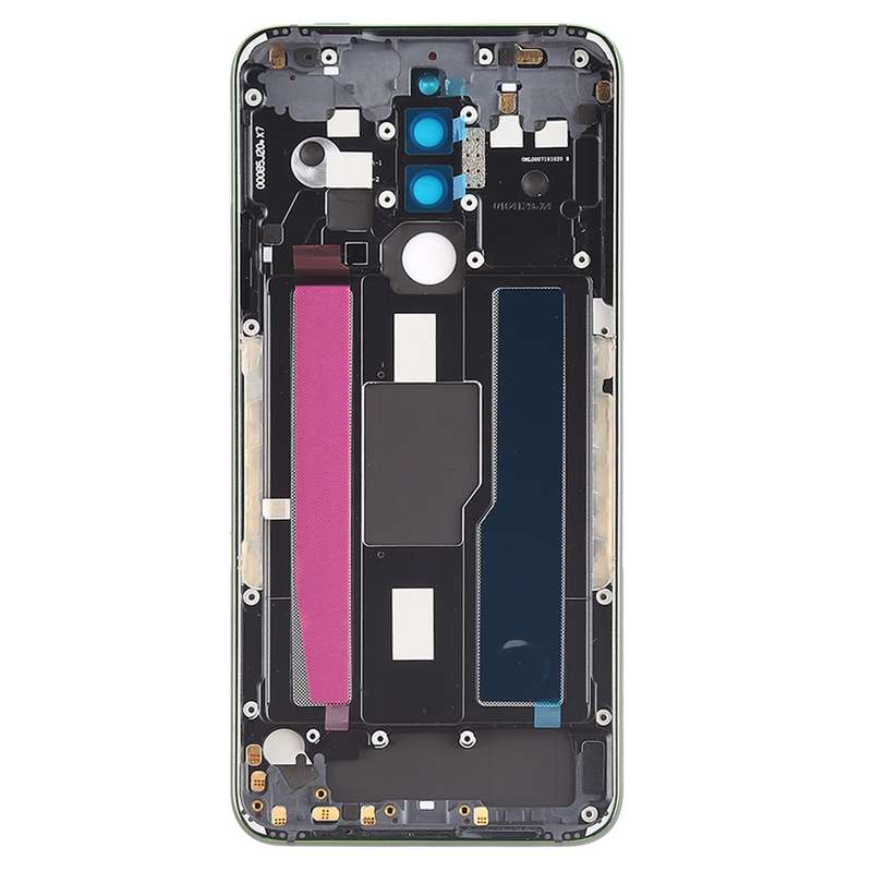 Original Middle Frame Bezel Plate + Battery Back Cover for Xiaomi Black Shark Helo(Black)