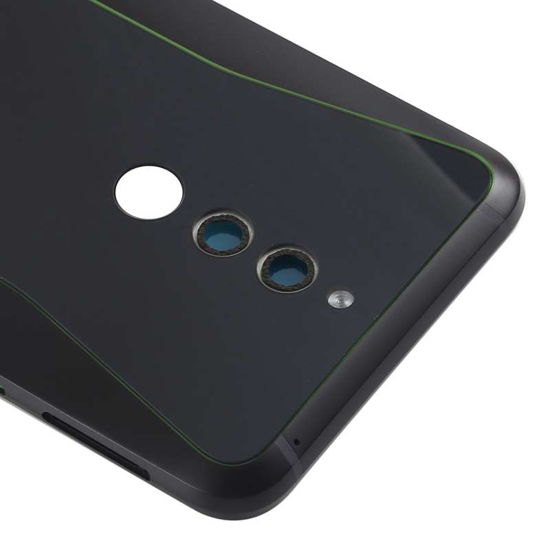 Original Middle Frame Bezel Plate + Battery Back Cover for Xiaomi Black Shark Helo(Black)