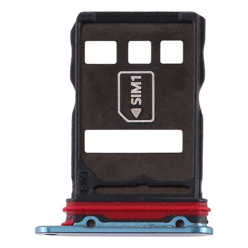 Original SIM Card Tray + NM Card Tray for Huawei Mate 30 Pro (Green)