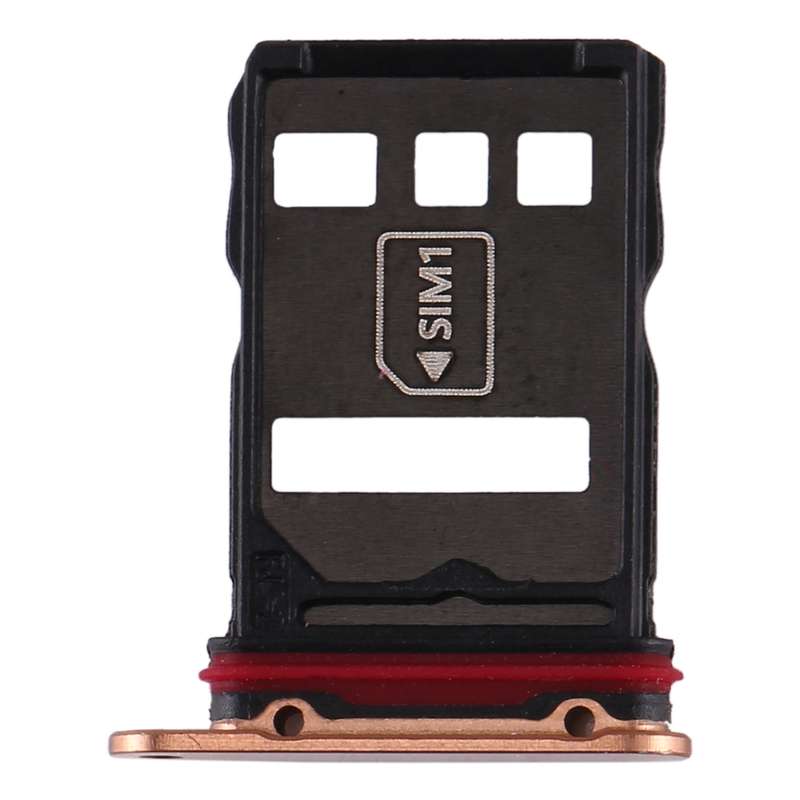 Original SIM Card Tray + NM Card Tray for Huawei Mate 30 Pro (Gold)