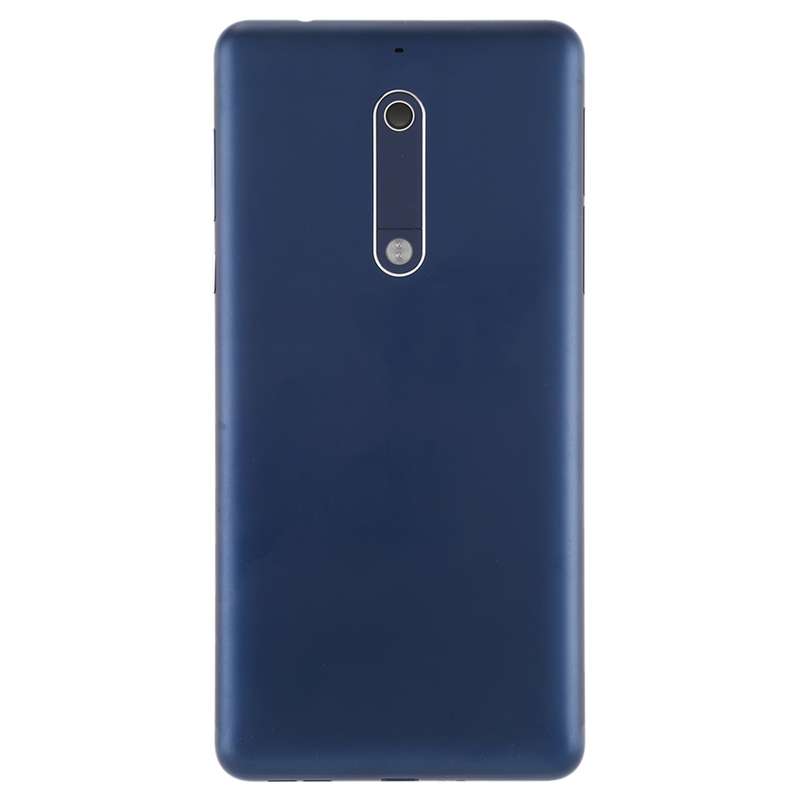 Battery Back Cover with Camera Lens & Side Keys for Nokia 5(White)