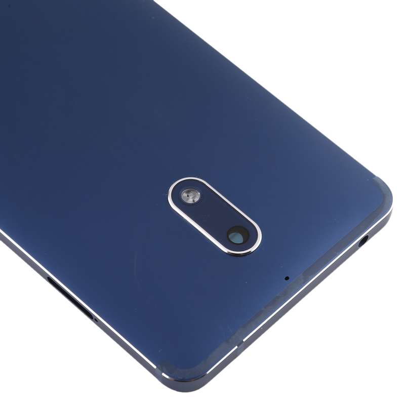 Battery Back Cover with Camera Lens & Side Keys for Nokia 6 TA-1000 TA-1003 TA-1021 TA-1025 TA-1033