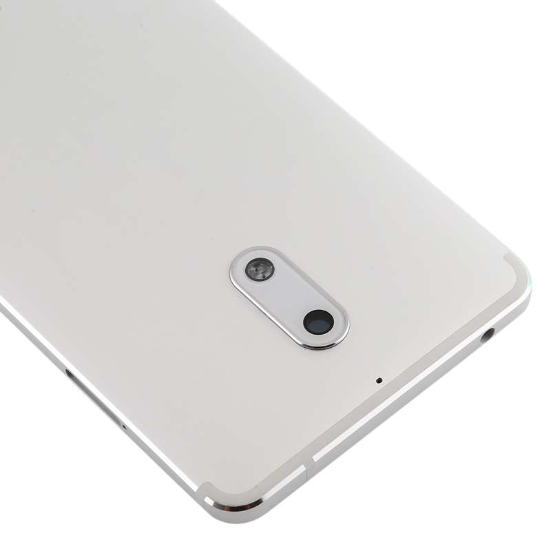 Battery Back Cover with Camera Lens & Side Keys for Nokia 6 TA-1000 TA-1003 TA-1021 TA-1025 TA-1033