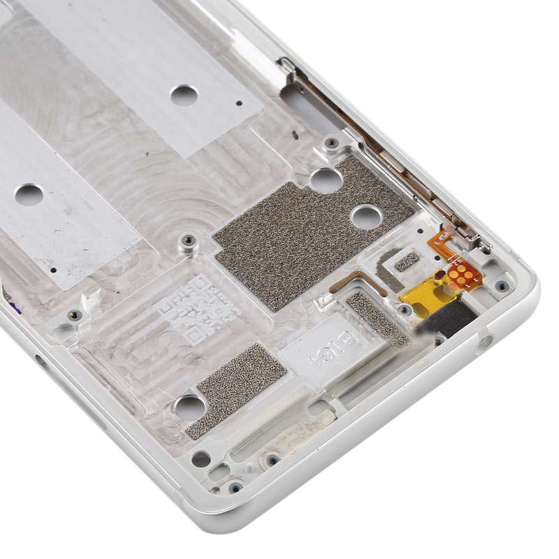 Front Housing LCD Frame Bezel Plate for Nokia 7 TA-1041 (Black)