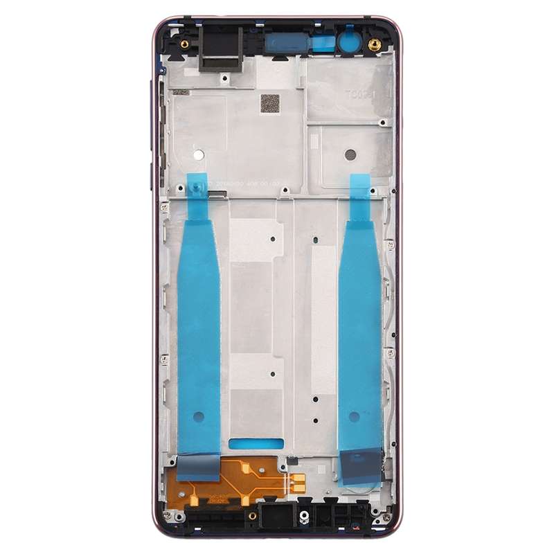 Front Housing LCD Frame Bezel Plate for Nokia 3.1 TA-1049 TA-1057 TA-1063 TA-1070 (Black)