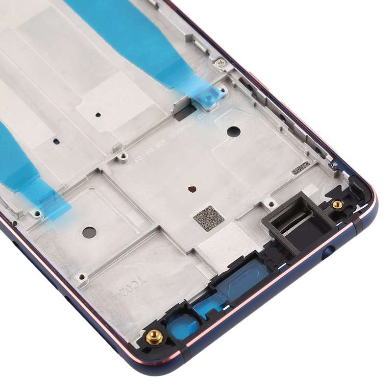 Front Housing LCD Frame Bezel Plate for Nokia 3.1 TA-1049 TA-1057 TA-1063 TA-1070 (Black)
