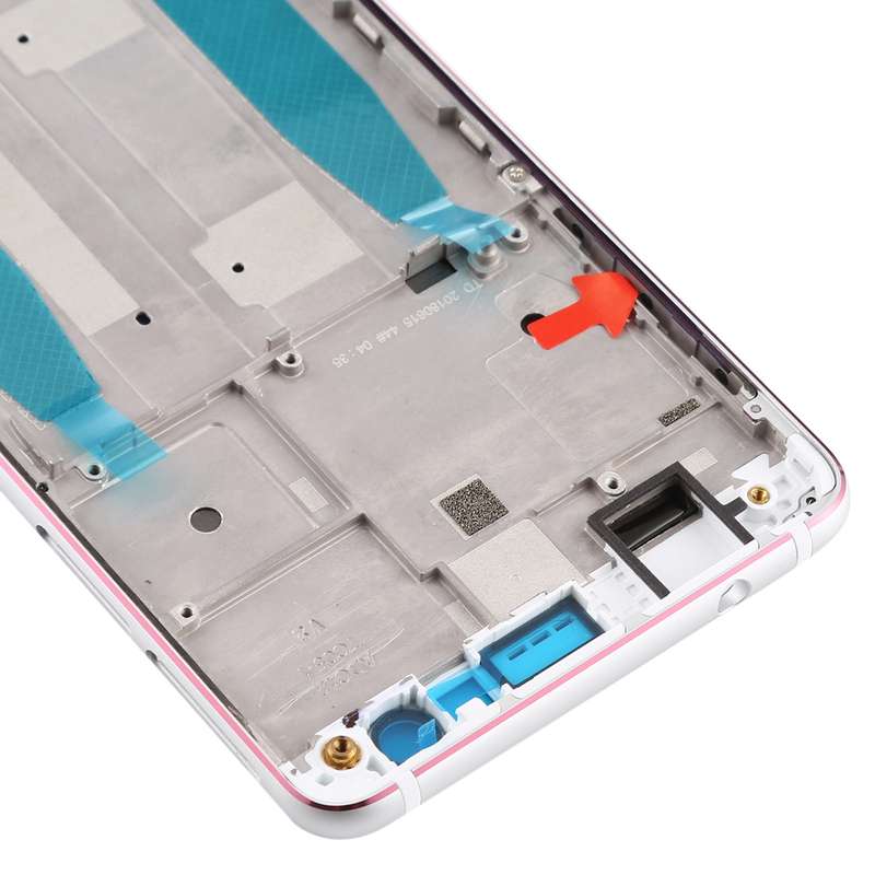 Front Housing LCD Frame Bezel Plate for Nokia 3.1 TA-1049 TA-1057 TA-1063 TA-1070 (Black)