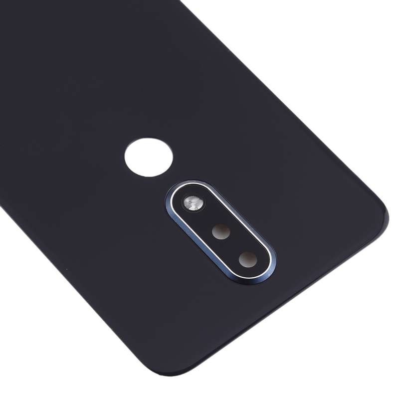 Battery Back Cover with Camera Lens for Nokia X6 (2018) / 6.1 Plus TA-1099 TA-1103(White)