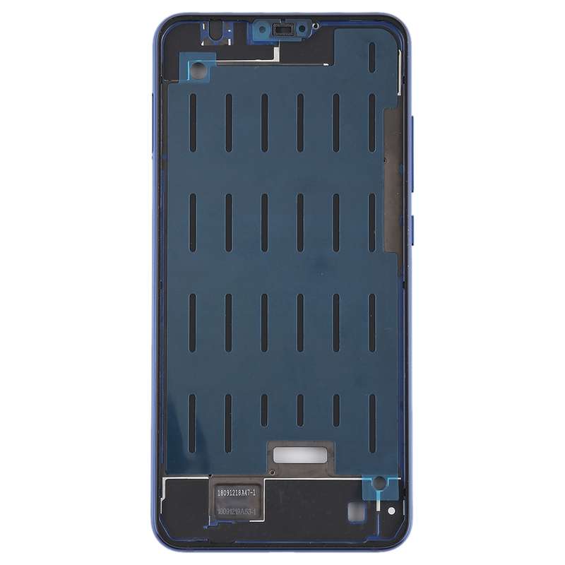 Middle Frame Bezel with Side Keys for Xiaomi Mi 8 Lite (Blue)