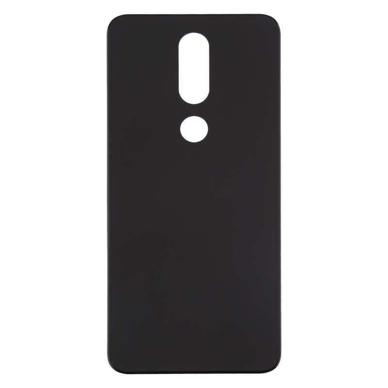 Battery Back Cover for Nokia 7.1 / TA-1100 TA-1096 TA-1095 TA-1085 TA-1097(Black)