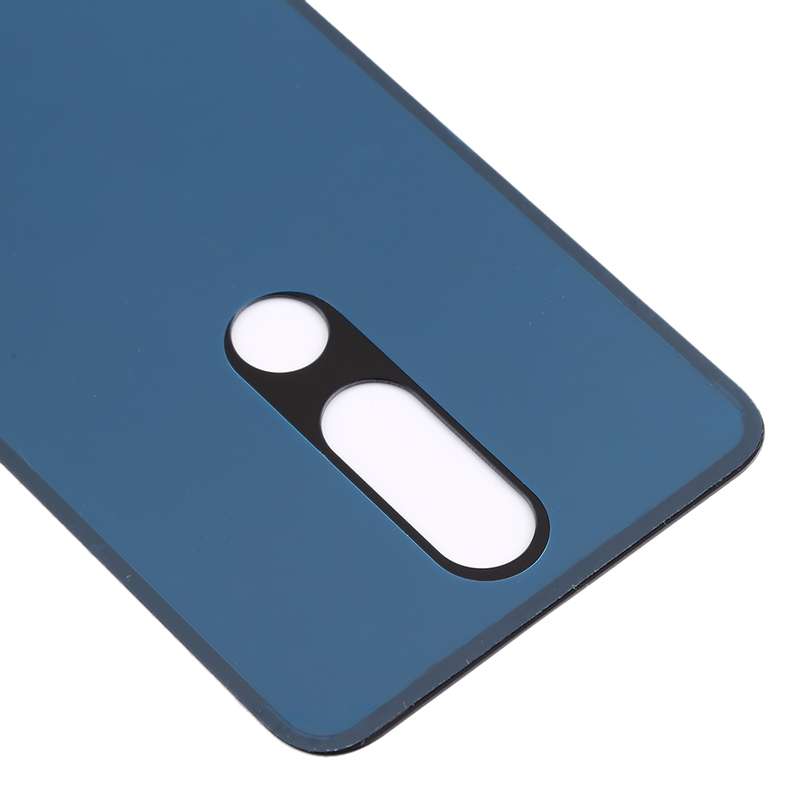 Battery Back Cover for Nokia 7.1 / TA-1100 TA-1096 TA-1095 TA-1085 TA-1097(Black)