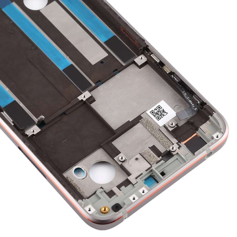 Front Housing LCD Frame Bezel Plate for Nokia 7.1 TA-1100 TA-1096 TA-1095 TA-1085 TA-1097(Black)