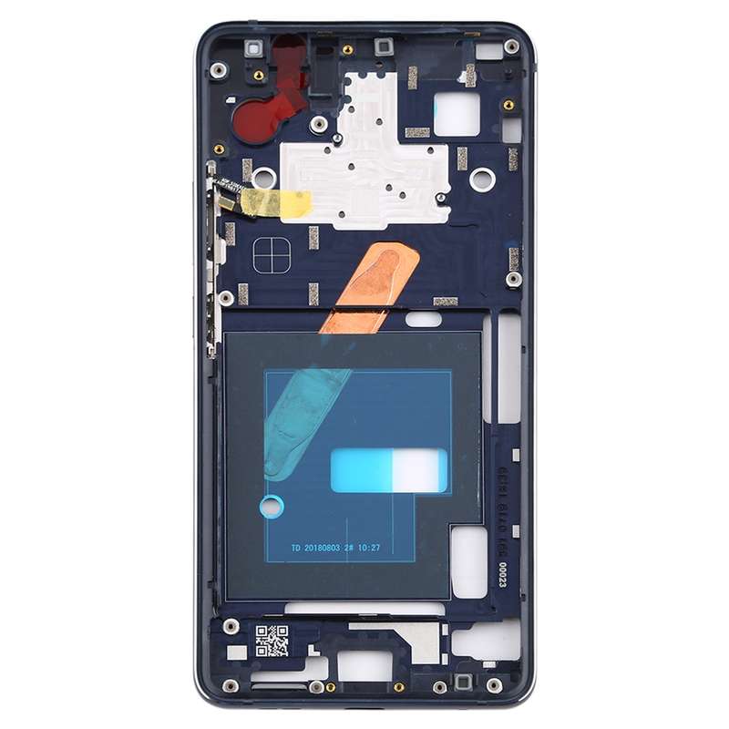 Front Housing LCD Frame Bezel Plate for Nokia 9 PureView (Blue)