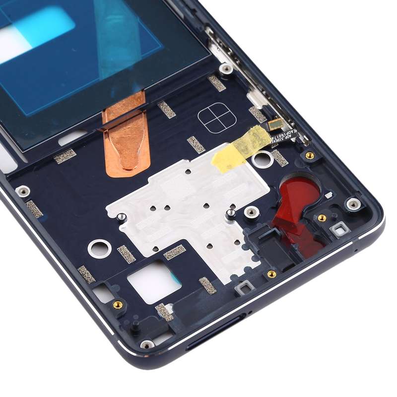 Front Housing LCD Frame Bezel Plate for Nokia 9 PureView (Blue)