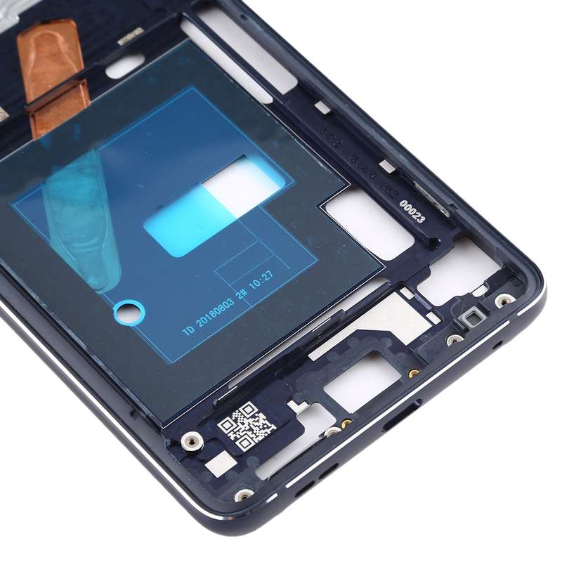 Front Housing LCD Frame Bezel Plate for Nokia 9 PureView (Blue)