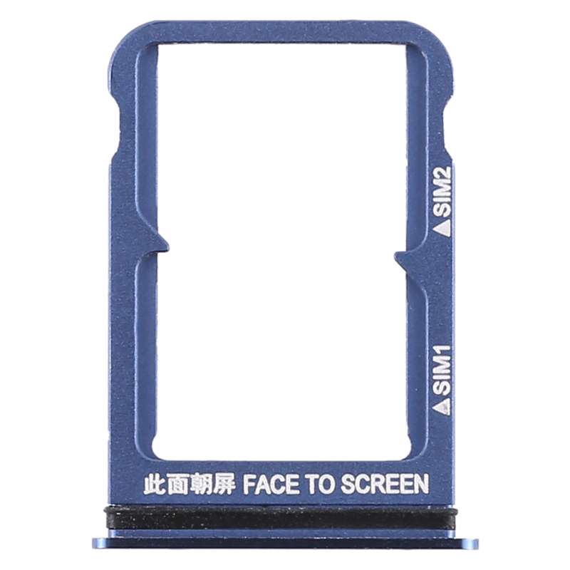 Double SIM Card Tray for Xiaomi Mi 8 (Black)