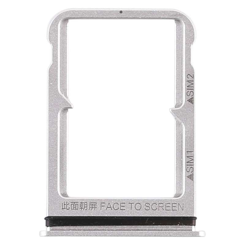 Double SIM Card Tray for Xiaomi Mi 8 (Black)