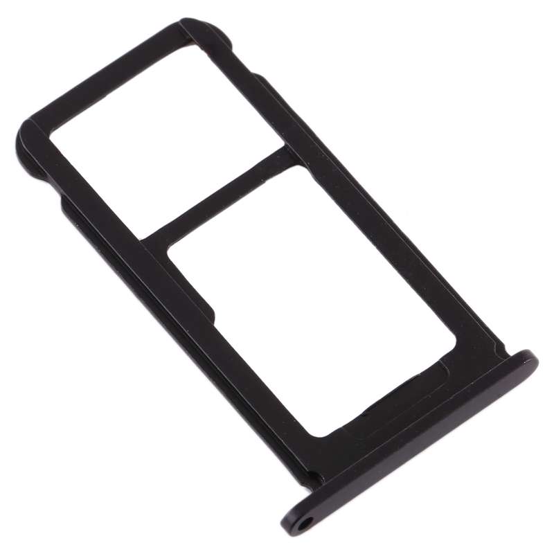 SIM Card Tray + Micro SD Card Tray for Nokia 3 TA-1020 TA-1028 TA-1032 TA-1038(Black)