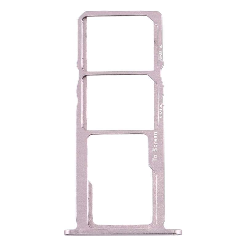 SIM Card Tray + SIM Card Tray + Micro SD Card Tray for Nokia 3.2 TA-1156 TA-1159 TA-1164 (Black)