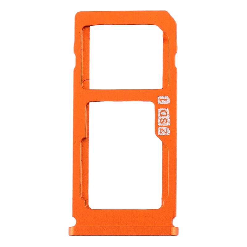 SIM Card Tray + SIM Card Tray / Micro SD Card Tray for Nokia 8 / N8 TA-1012 TA-1004 TA-1052 (Black)