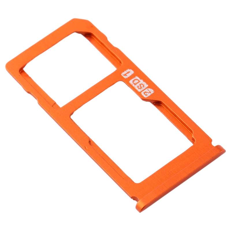 SIM Card Tray + SIM Card Tray / Micro SD Card Tray for Nokia 8 / N8 TA-1012 TA-1004 TA-1052 (Black)