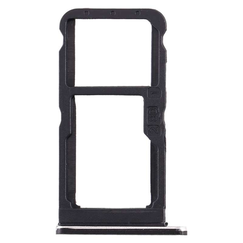 SIM Card Tray + SIM Card Tray / Micro SD Card Tray for Nokia 7 TA-1041 (White)