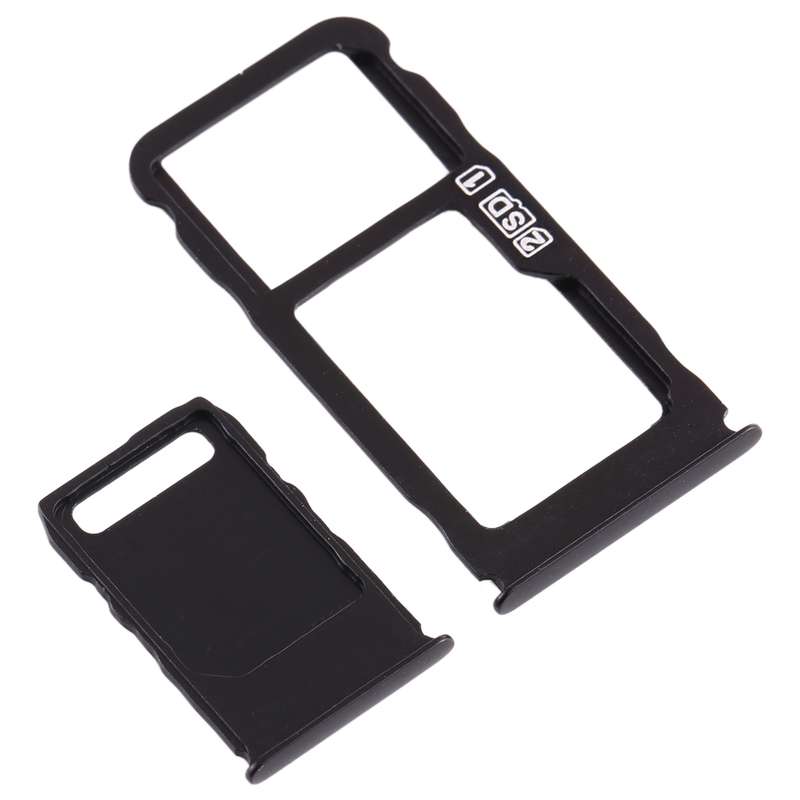 SIM Card Tray + SIM Card Tray + Micro SD Card Tray for Nokia 3.1 Plus (White)