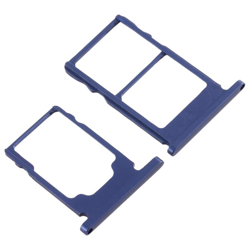 SIM Card Tray + SIM Card Tray + Micro SD Card Tray for Nokia 3.1 Plus (White)