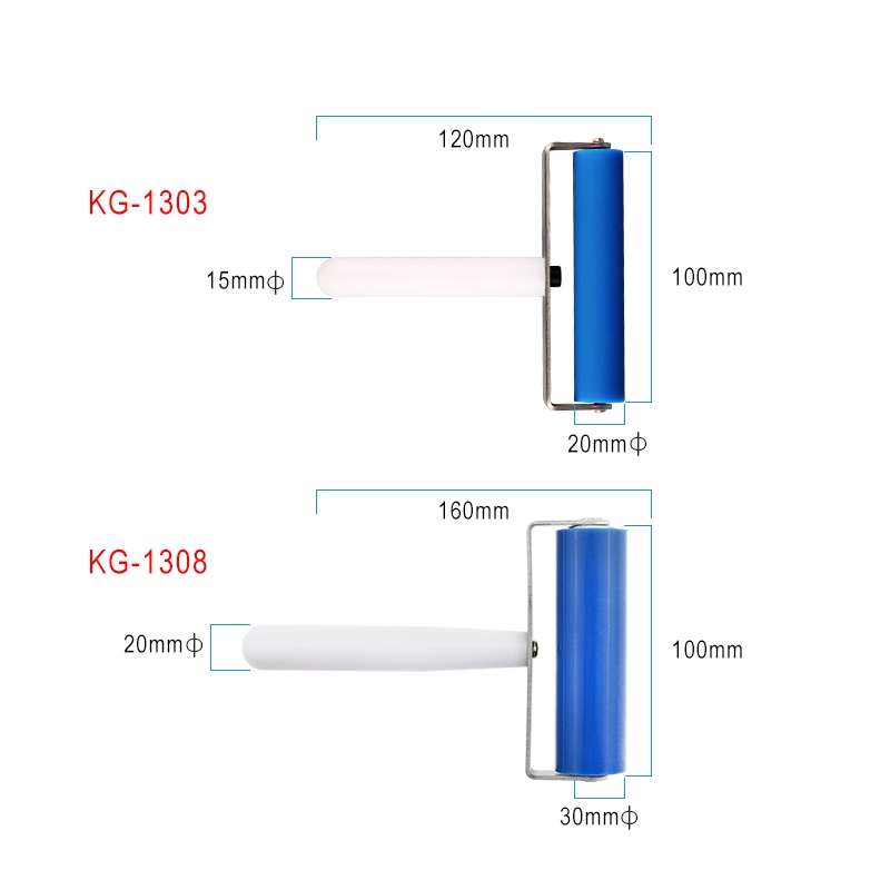 Kaisi 1303 Silicone Roller Tool Mobile Cell Phone Screen Protector Pasting Roller Wheel LCD OCA Pola