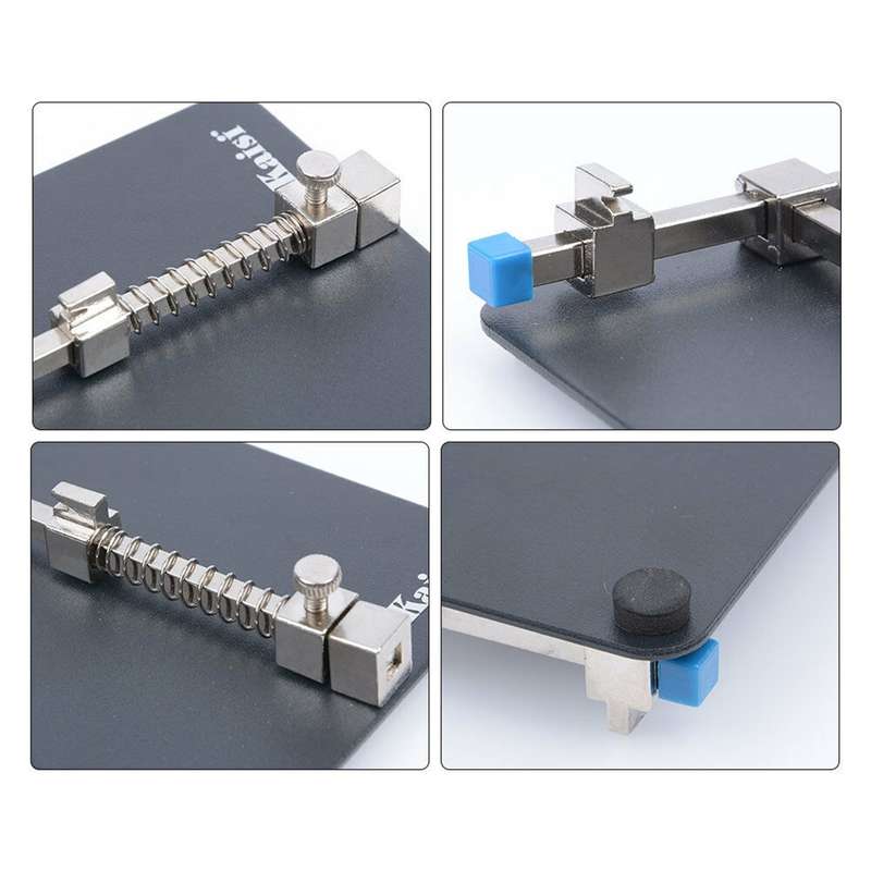 Kaisi K-1211 Metal PCB Board Holder Jig Fixture Work Station for iPhone Samsung Circuit Board Repair