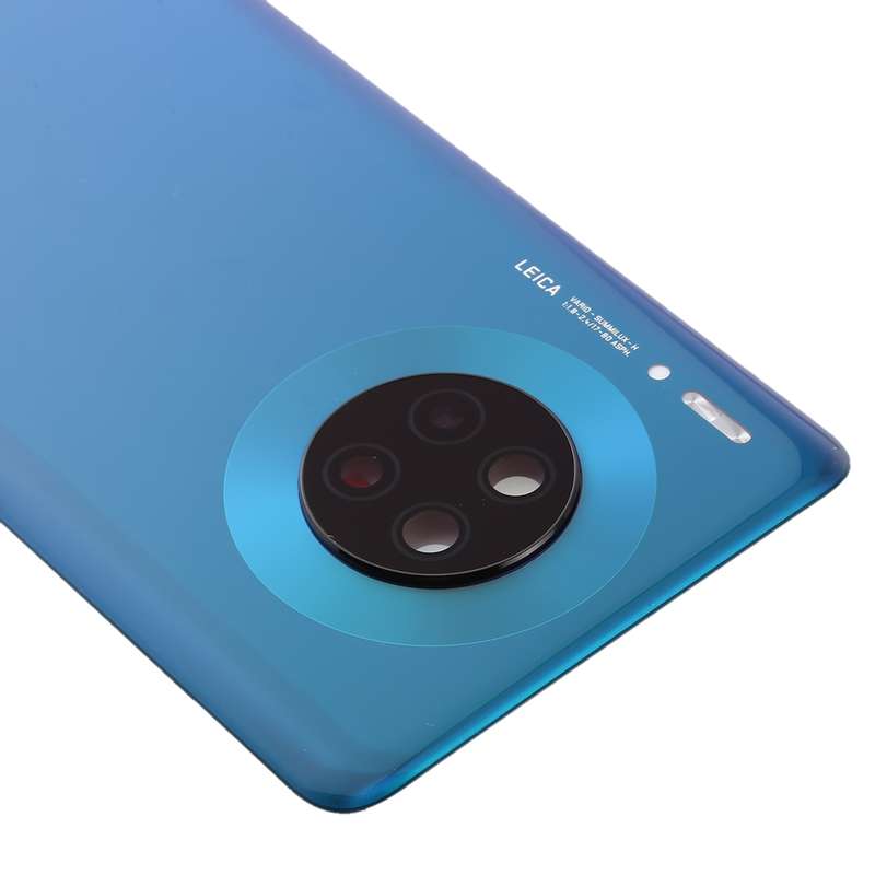 Original Battery Back Cover with Camera Lens for Huawei Mate 30(Black)