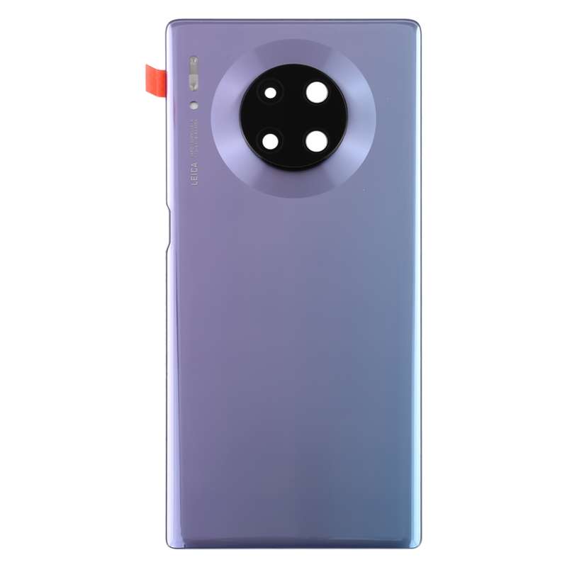 Original Battery Back Cover with Camera Lens for Huawei Mate 30 Pro(Silver)