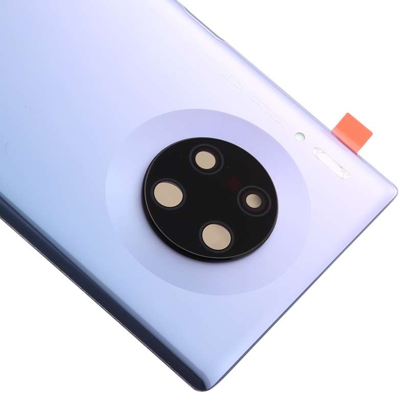 Original Battery Back Cover with Camera Lens for Huawei Mate 30 Pro(Silver)