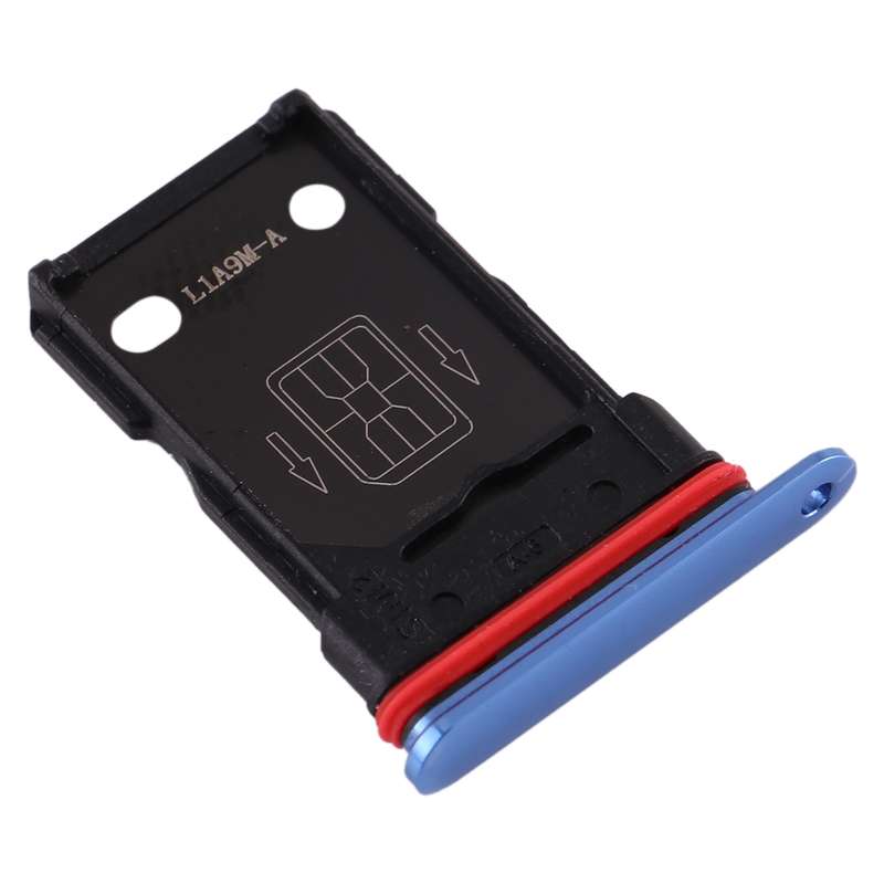 For OnePlus 7T SIM Card Tray + SIM Card Tray (Blue)