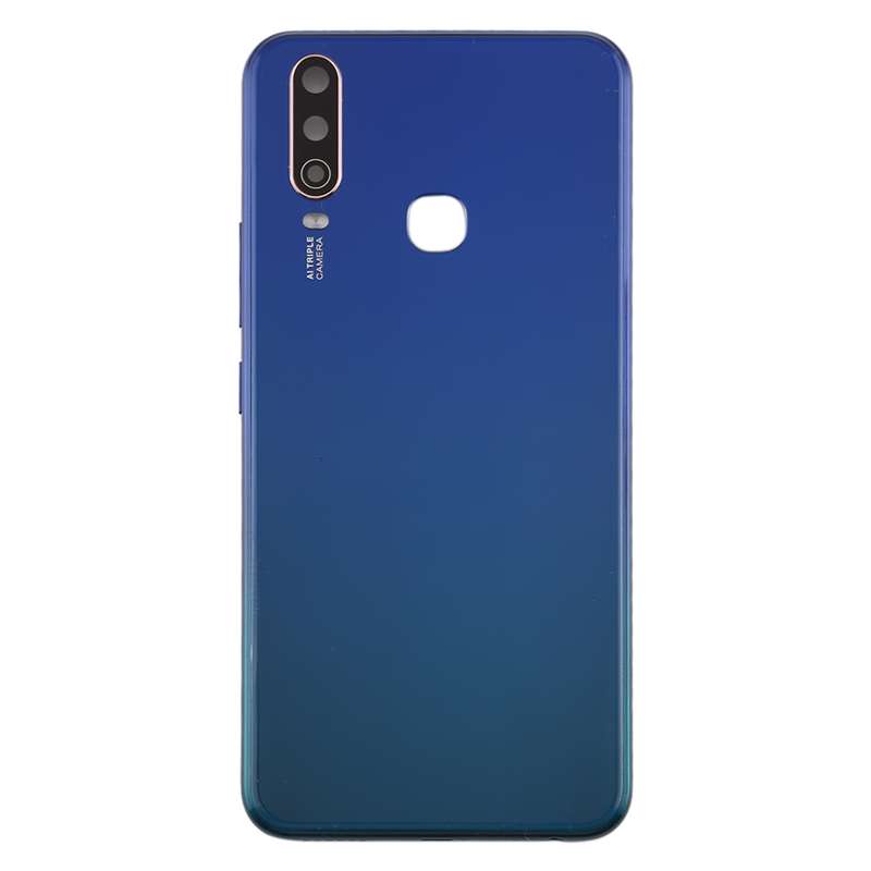 For Vivo Y3 Battery Back Cover with Camera Lens (Blue)