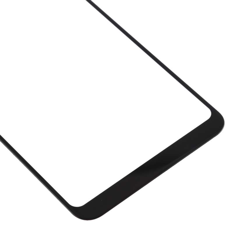 Front Screen Outer Glass Lens for LG Stylo 4 / Q710 / Q710MS / Q710CS (Black)